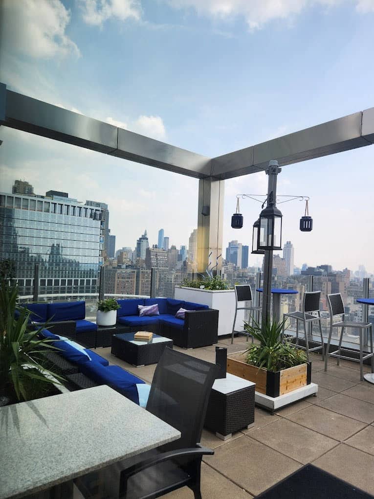 BLU33 Rooftop midtown Manhattan