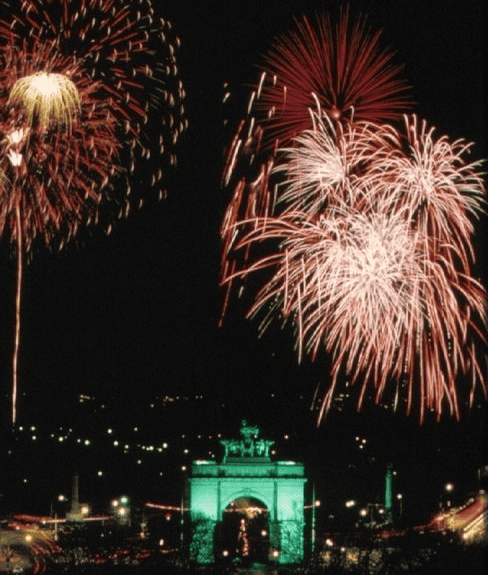 Grand Army Plaza Fireworks NYC